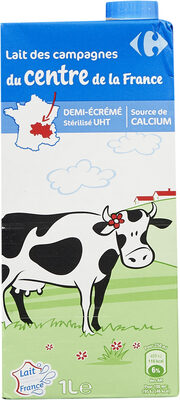 Carrefour Lait des campagnes du centre de la France